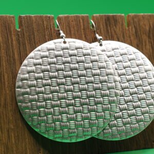 Aretes Círculos Grabados (ligeros)