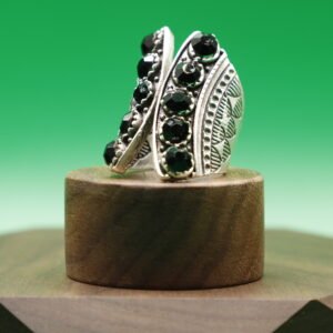Anillo Negro Imperial (ajustable)