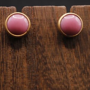 Aretes Rosa Suave