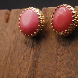 Aretes Rosa Vintage