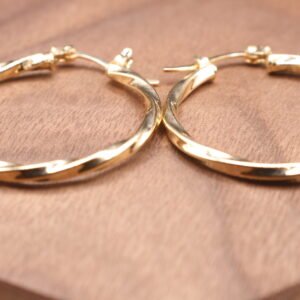 Aretes Aro torcida