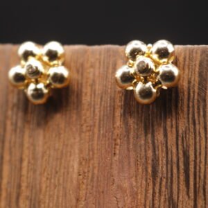 Aretes Flor Grande