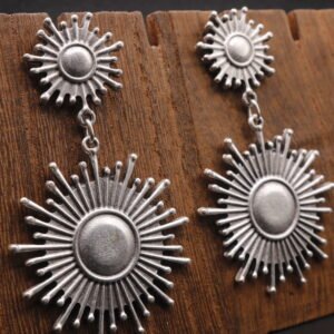 Aretes Doble Sol ( se repite) no pasar exste número a shopify)