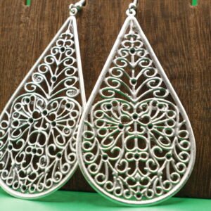 Aretes Gota Filigrana (ligeros)