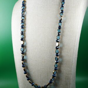 Collar Minimalista Cristales Noche