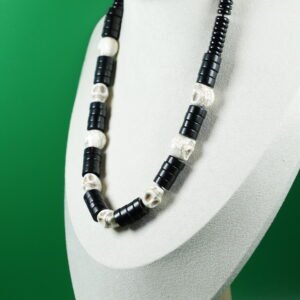 Conjunto De Collar Y Pulsera Calavera