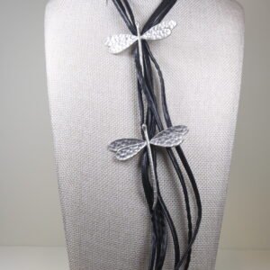 Collar Libelulas Piel