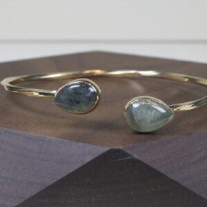 Pulsera Prenhita Baño De Oro (ajustable)