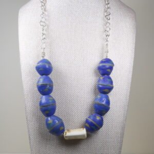Collar Africano Azul